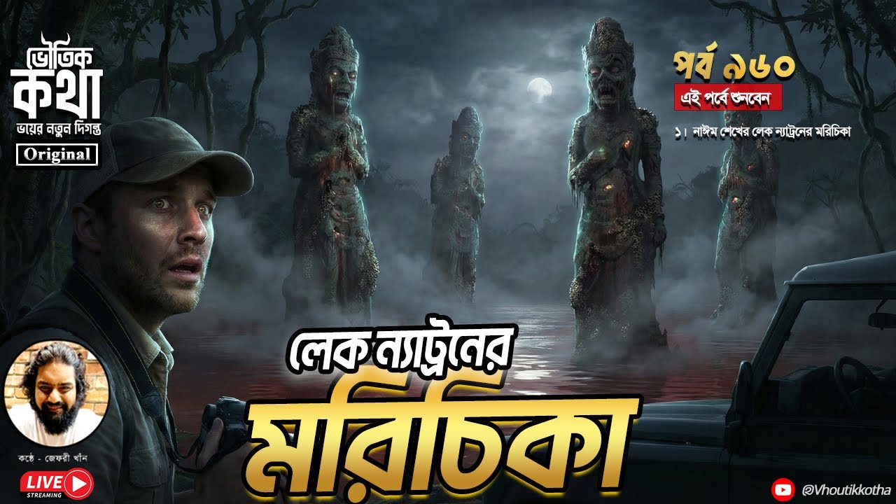 Bhoutik Kotha Season 3 Episode 960 | লেক ন্যাট্রনের মরিচিকা| lake Natron Mystery | ভৌতিক কথা