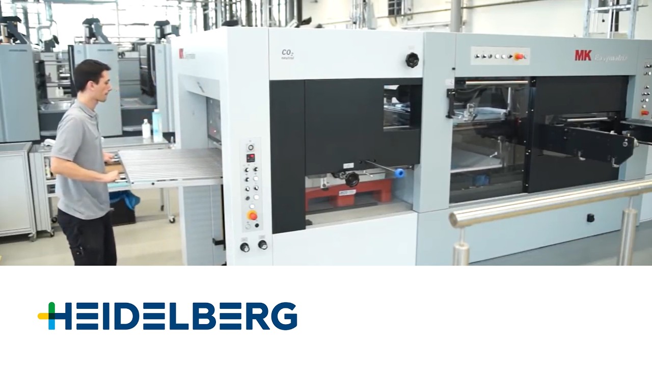 Easymatrix 106 CS. Demonstration eines Jobwechsels.