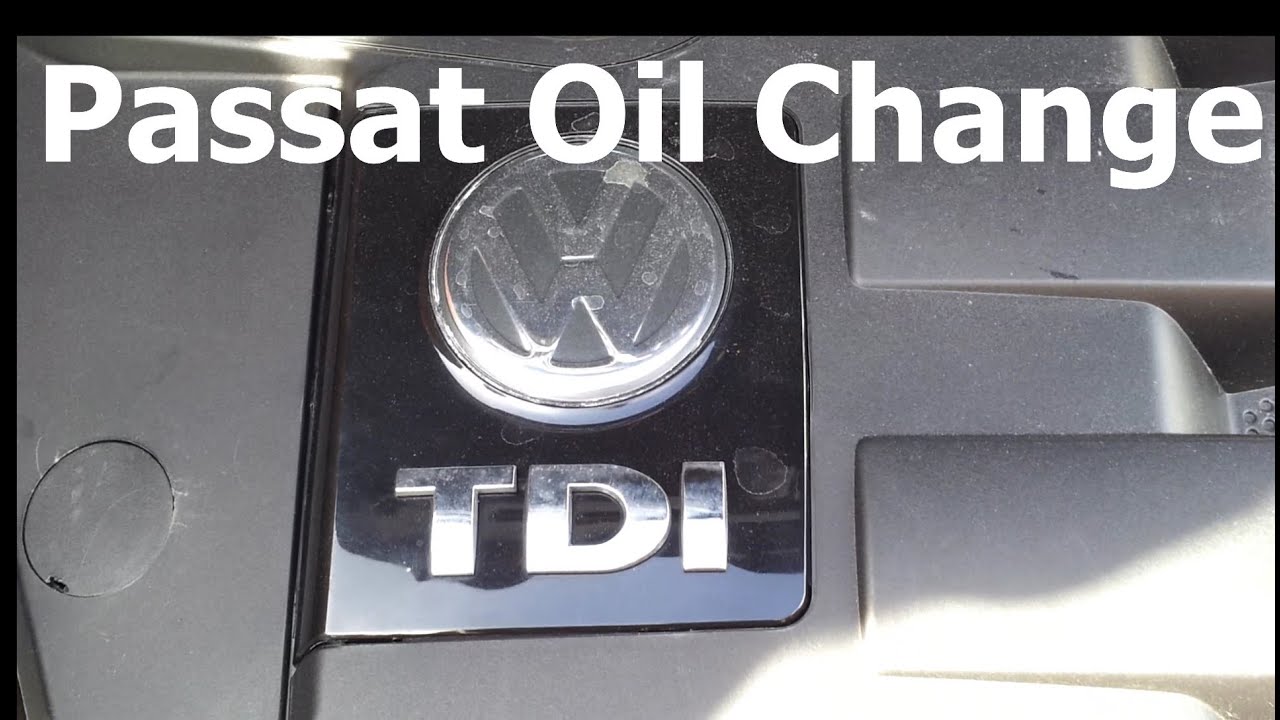 VW Volkswagen Passat 1.9 TDi B5 B5.5 Oil and Filter Change Replacement