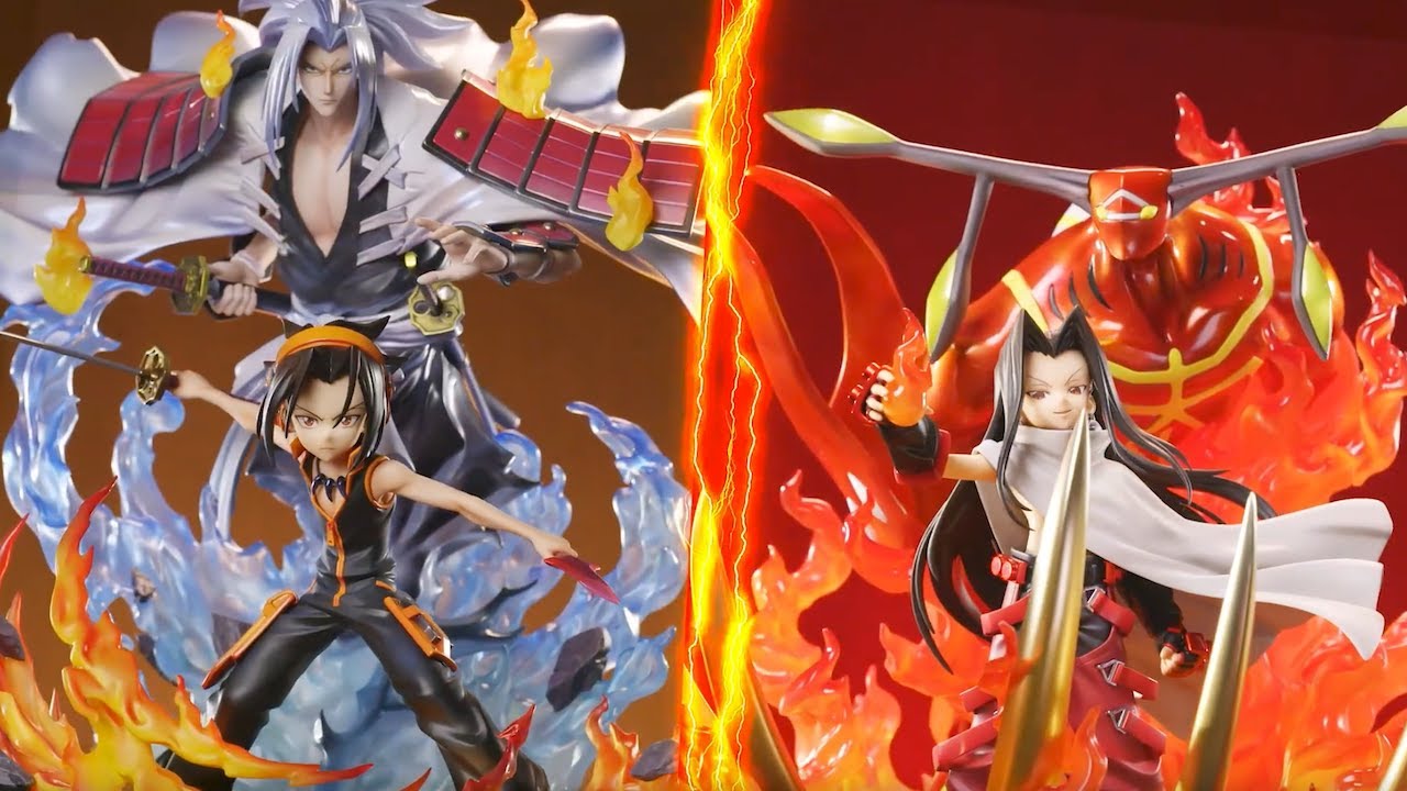 Asakura Yoh (麻倉 葉) & Asakura Hao(麻倉 ハオ) - Shaman King (シャーマンキング) by Prime 1 Studio
