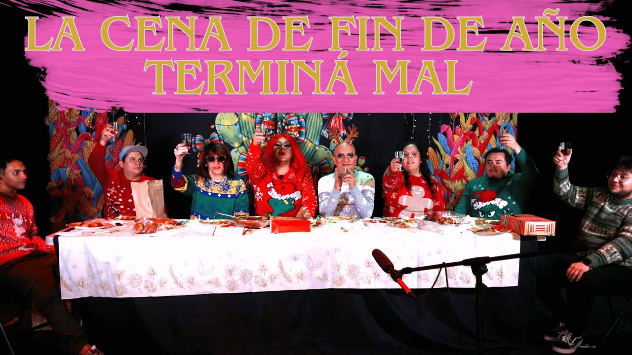 LA CENA DE FIN  DE AÑO TERMINÁ MAL!!