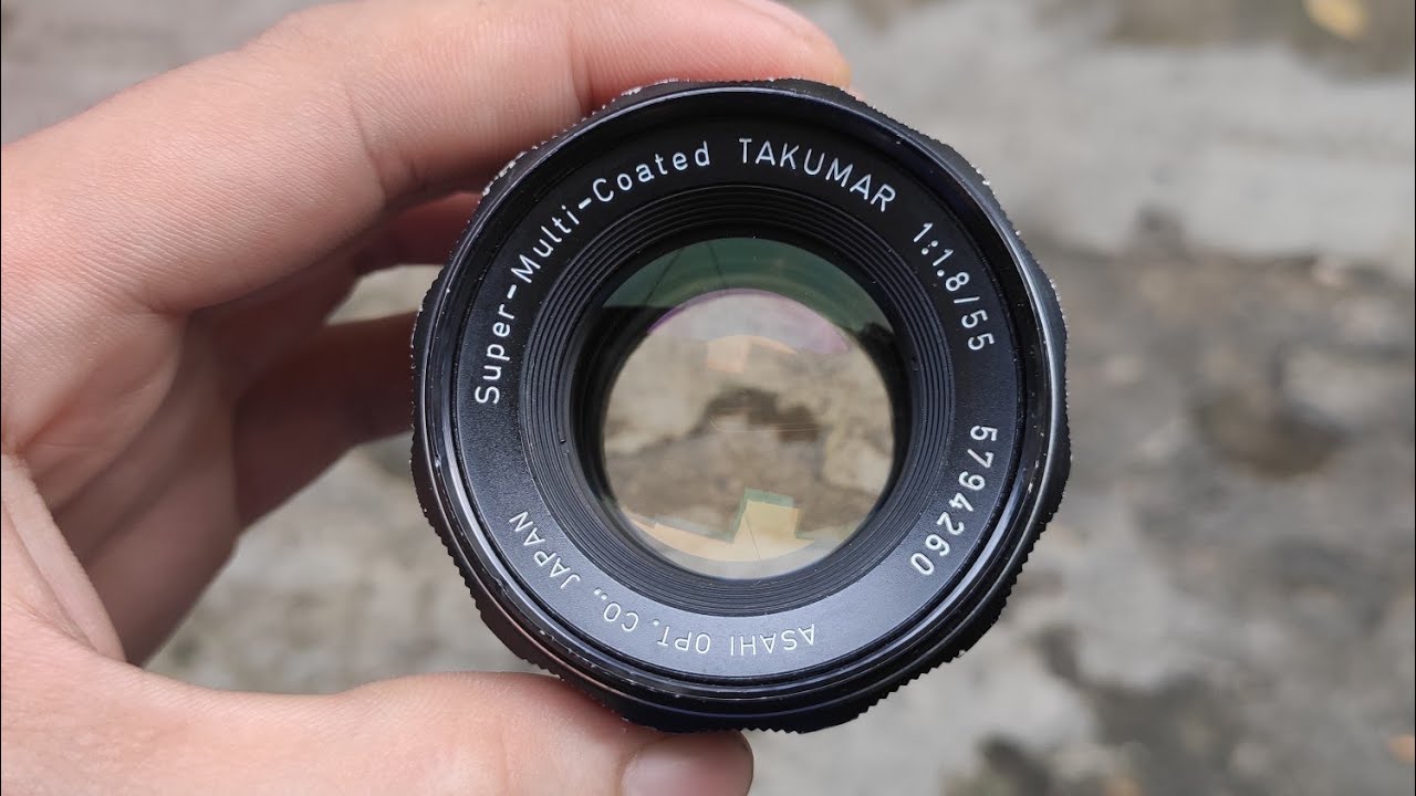 Takumar 55f1.8 lens máy film quốc dân, chơi được trên mirrorless sony, fujifilm qua ngàm chuyển M42