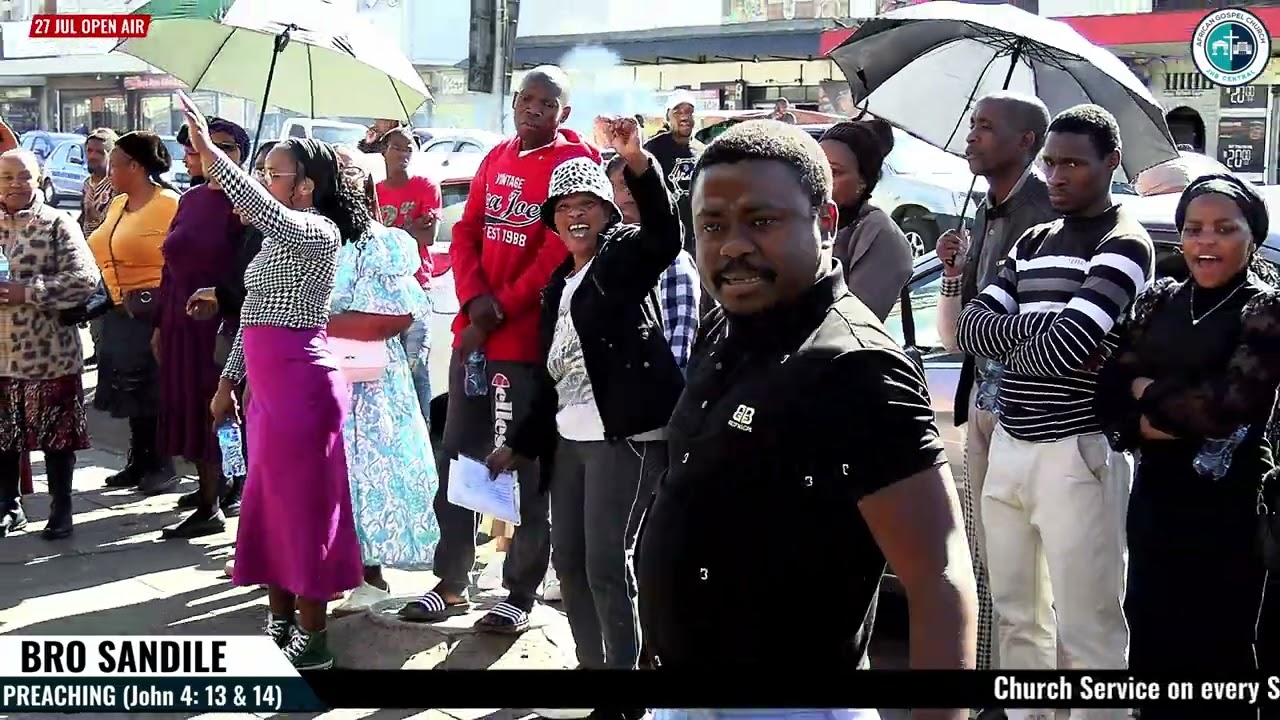 Sandile | Preaching from John 4: 13 & 14 Jesus Our Living Water 