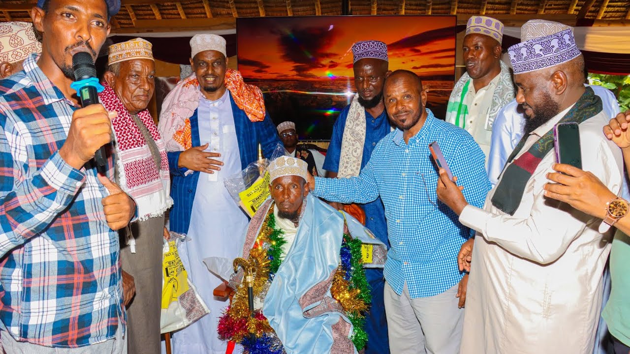 Historic Coronation of Sultan Muktar Abdi Mohamud as the Supreme Leader of the Galje’el Saransoor.