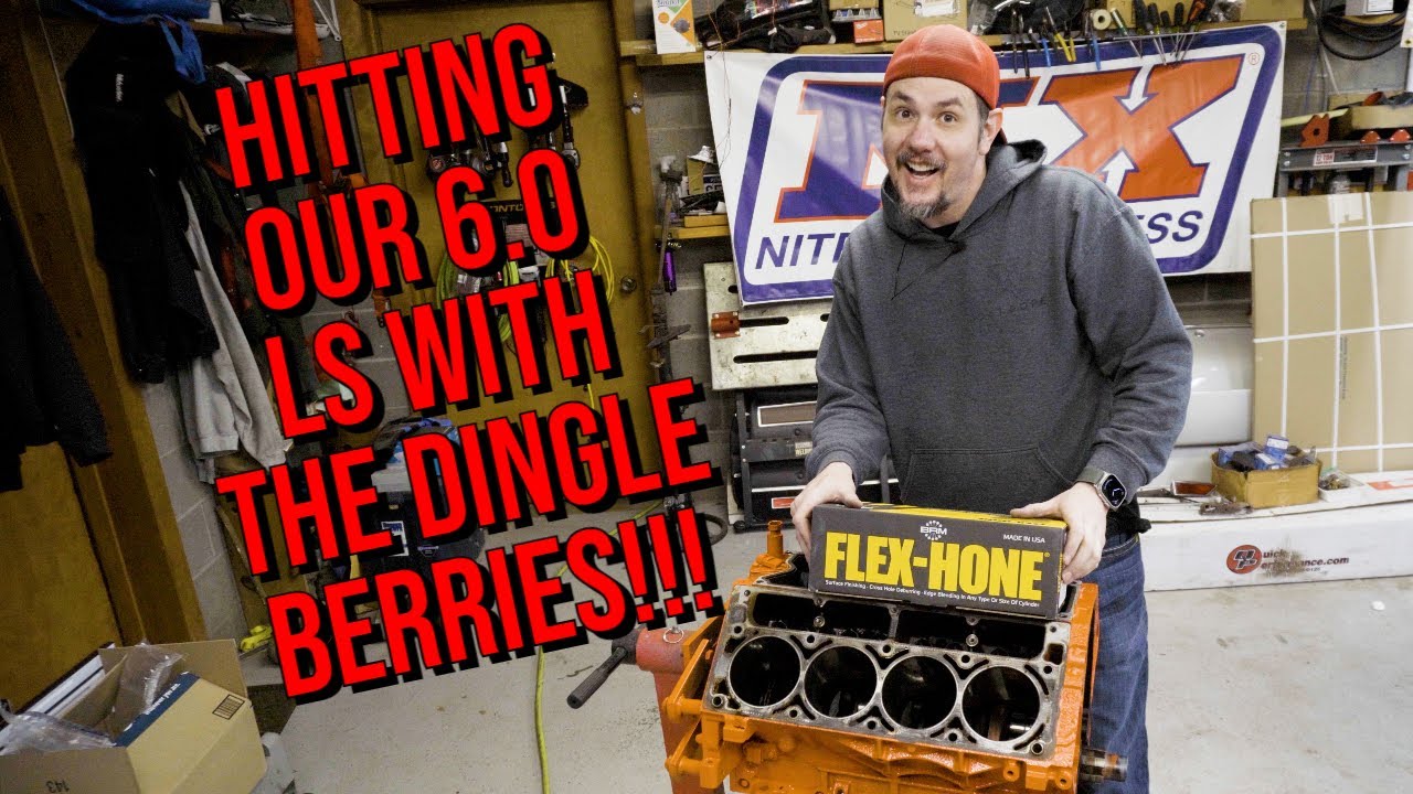 Dingleberry Honing Our Junkyard 6.0 LS!