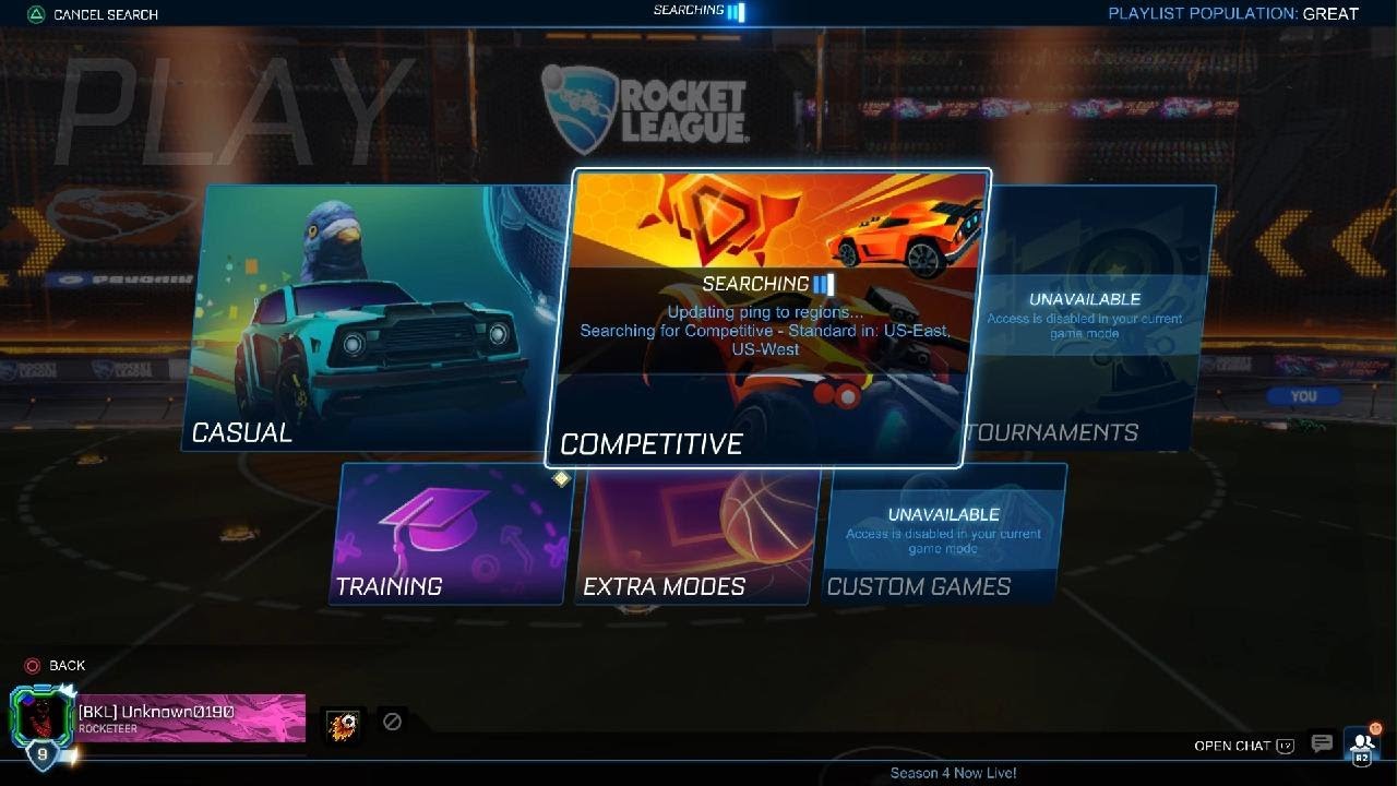 1 hour of Rocket League gameplay with Ble
