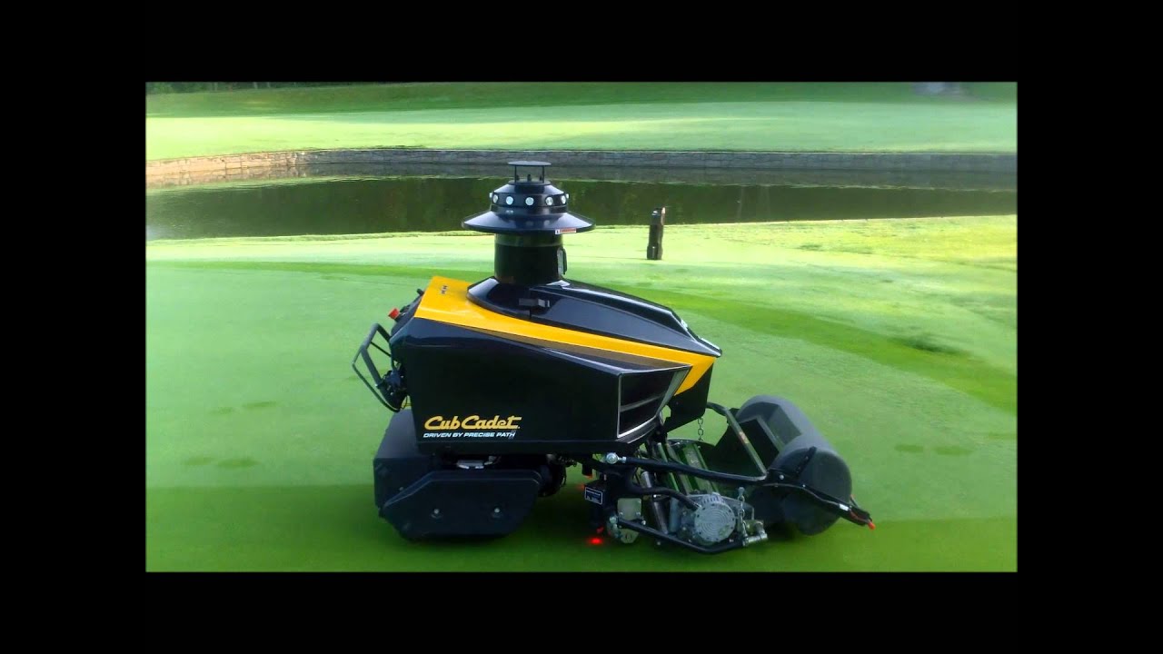 Robotic Greens Mower