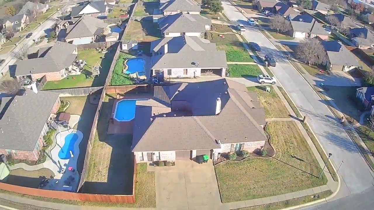 New drone, maiden flight... Pilot Point, TX, 12/30/2023