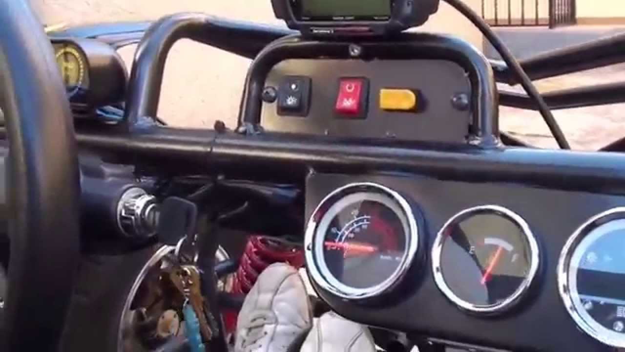 Tester Buggy Thunder 650cc (Engine Running)