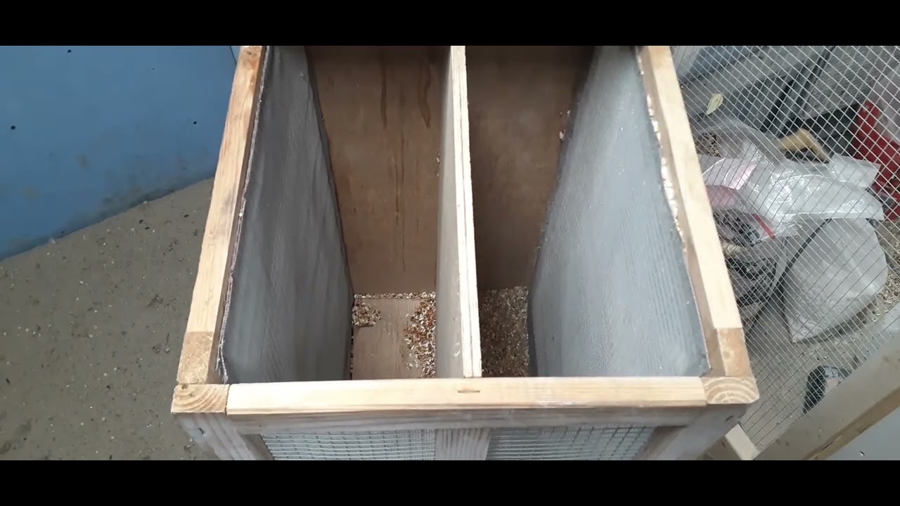 pigeon feed hopper