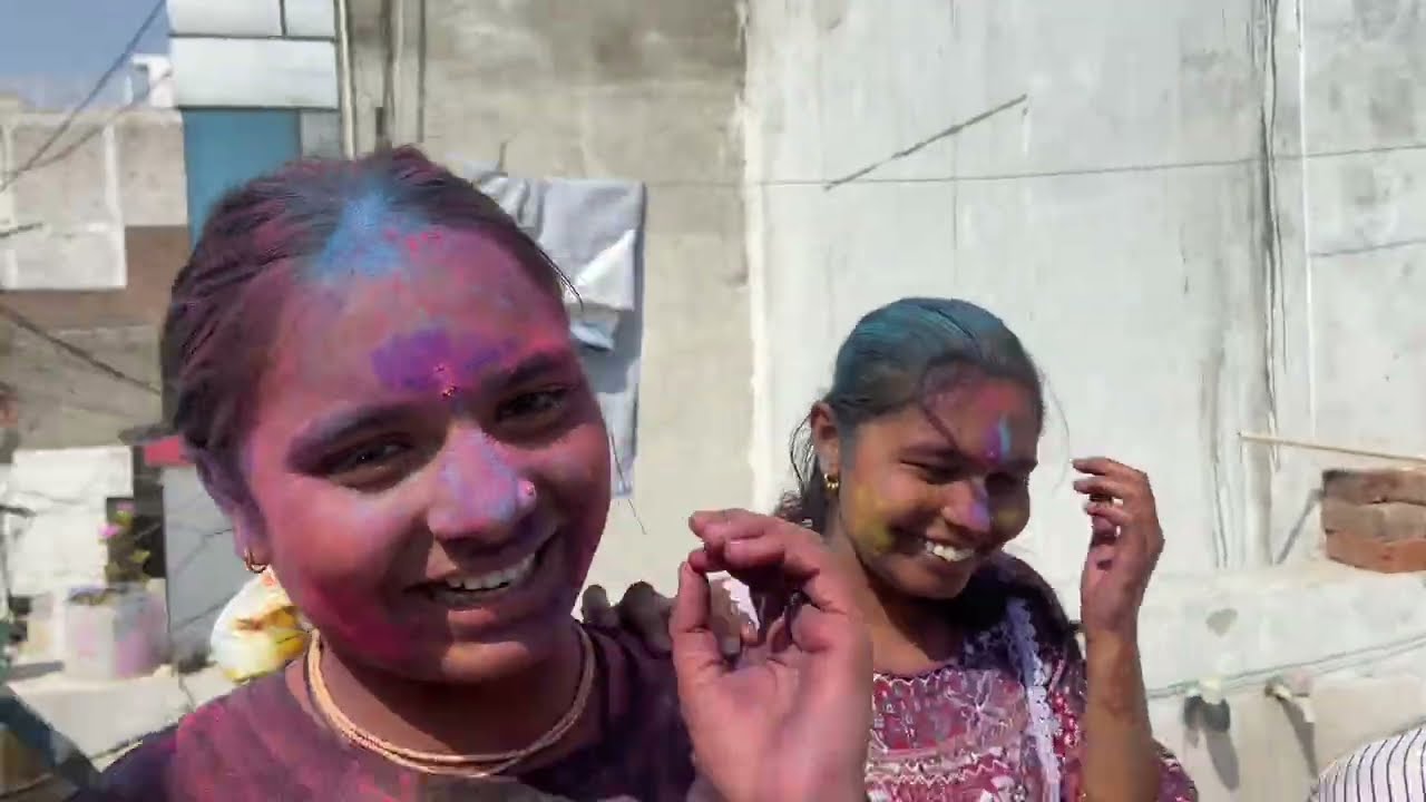 This is how we celebrate our Holi ❤️