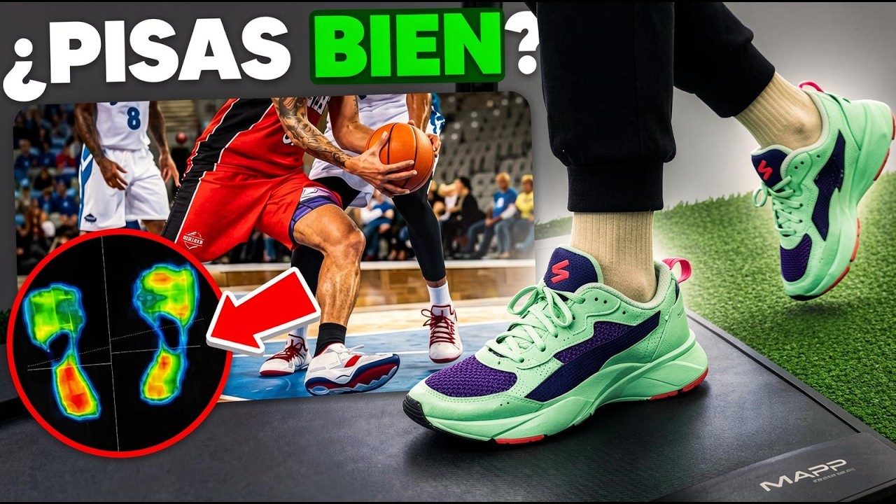 Análisis completo de pisada y postura en baloncesto | Prevención de lesiones y rendimiento