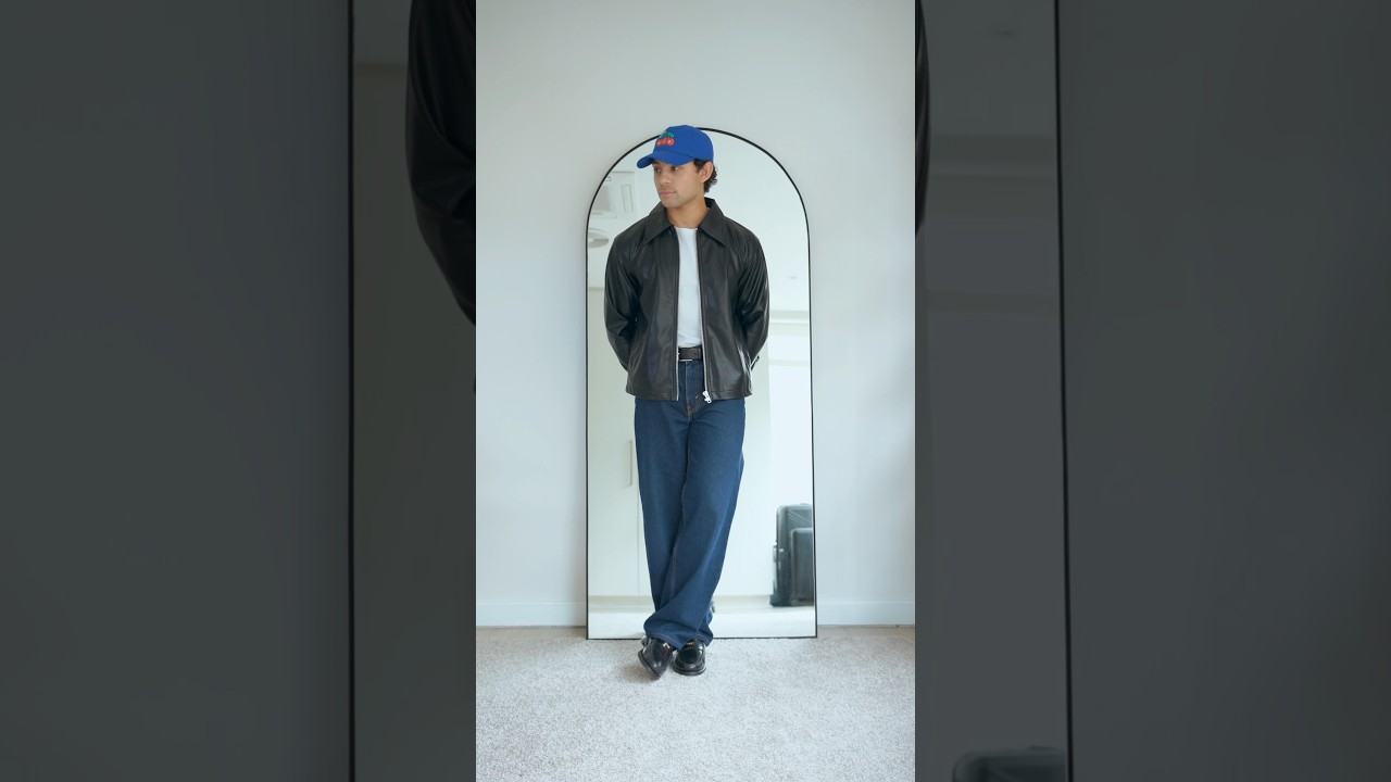Styling Levi&rsquo;s 578 baggy 👖 #grwm #outfitideas #fashion #simpleoutfit #mensfashion #ootd #denim
