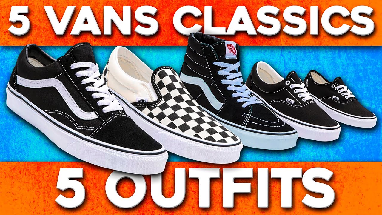 IDEAS DE OUTFITS con las VANS CLASICAS