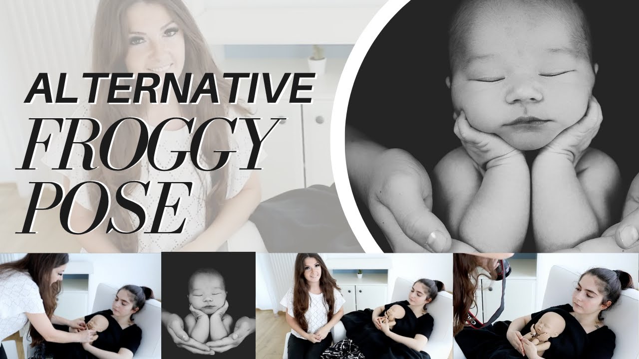 Alternative Froggy Pose f&uuml;r Newborn Fotoshooting | Fotografin 📸