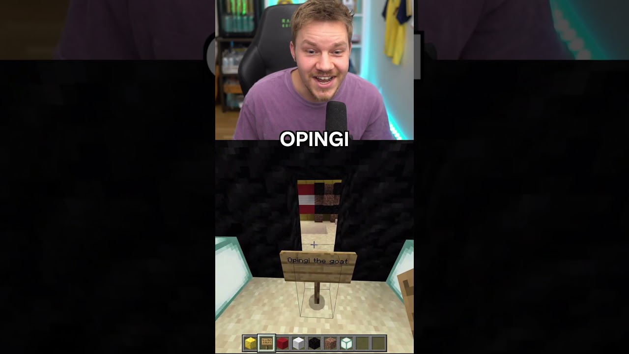 Jeg spillede Minecraft for F&Oslash;RSTE gang!