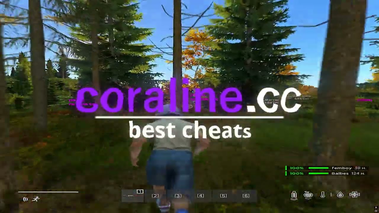 УНИЧТОЖЕНИЕ СЕРВЕРОВ DAYZ С ЛУЧШИМ ЧИТОМ | CORALINE.CC