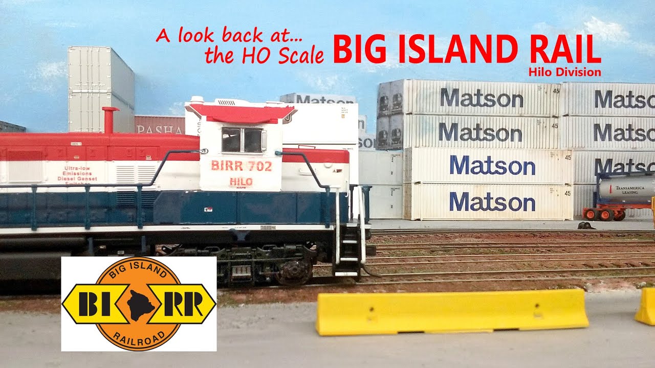 BIG ISLAND RAIL HO Scale Layout. A LAYOUT TOUR of the former Hilo Division railroad layout.