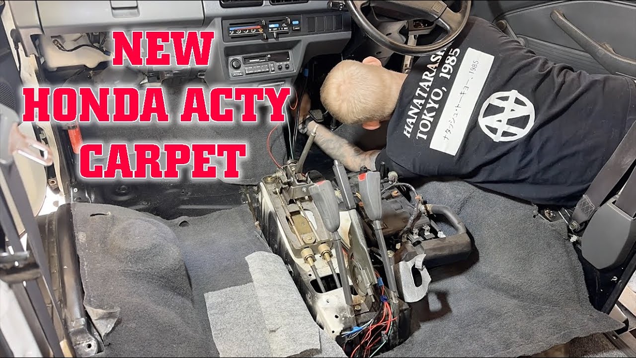 How to Install OEM Honda Acty Carpet