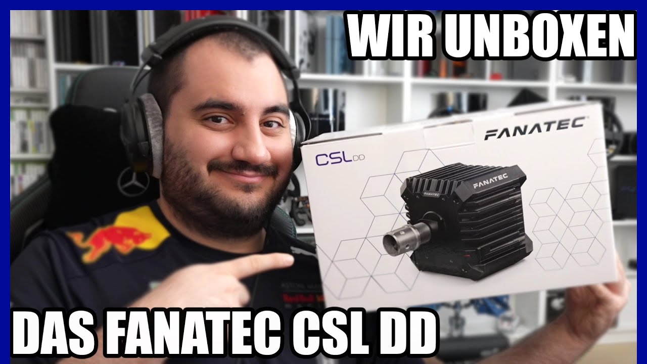 Das Fanatec CSL DD | Unboxing + 1. Aufbau (inkl. Tischklemme)