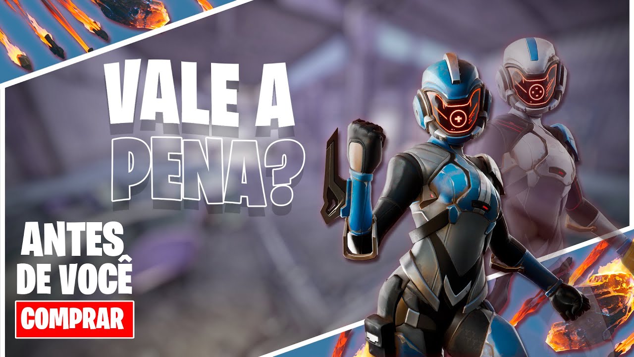 A PARADIGMA - REVIEW COMPLETA COM COMBOS - FORTNITE