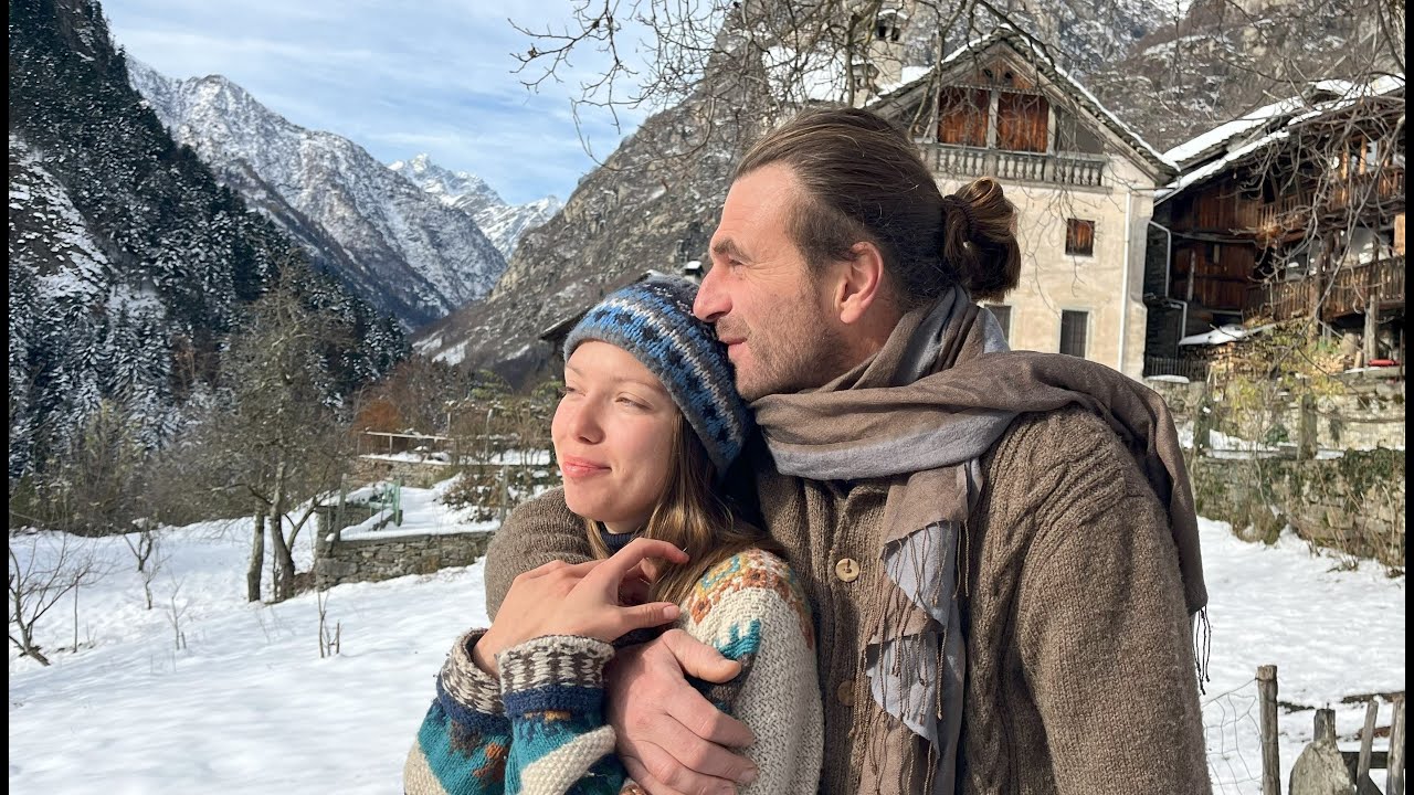 Посмотрите на эту красоту! Первый снег в горах ❄️✨ Эпизод 4