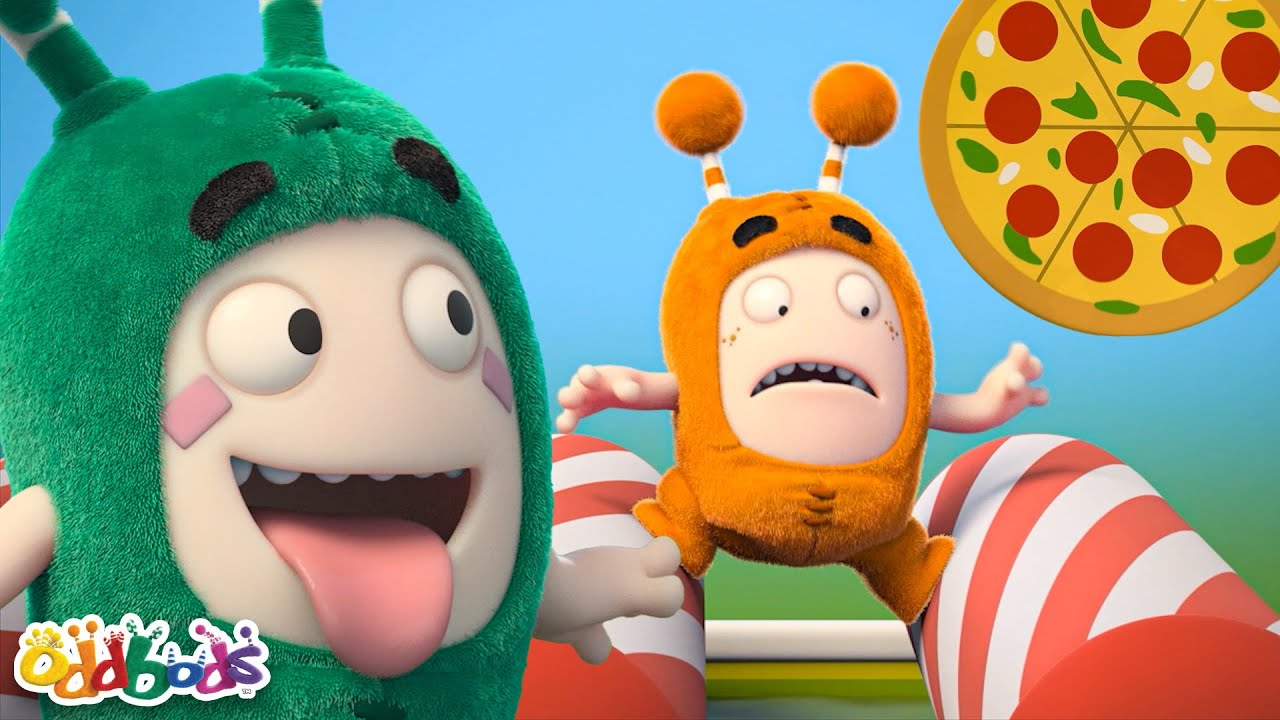 障害物競走 👾  Oddbods 日本語  👾 オッドボッズ 👾 子供向けアニメ