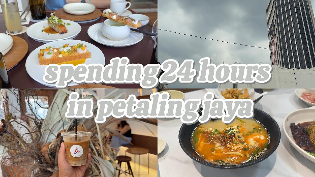 24 hours in malaysia / petaling jaya 🇲🇾 | michelin french food, coffee spots, hilton PJ & more [cc]