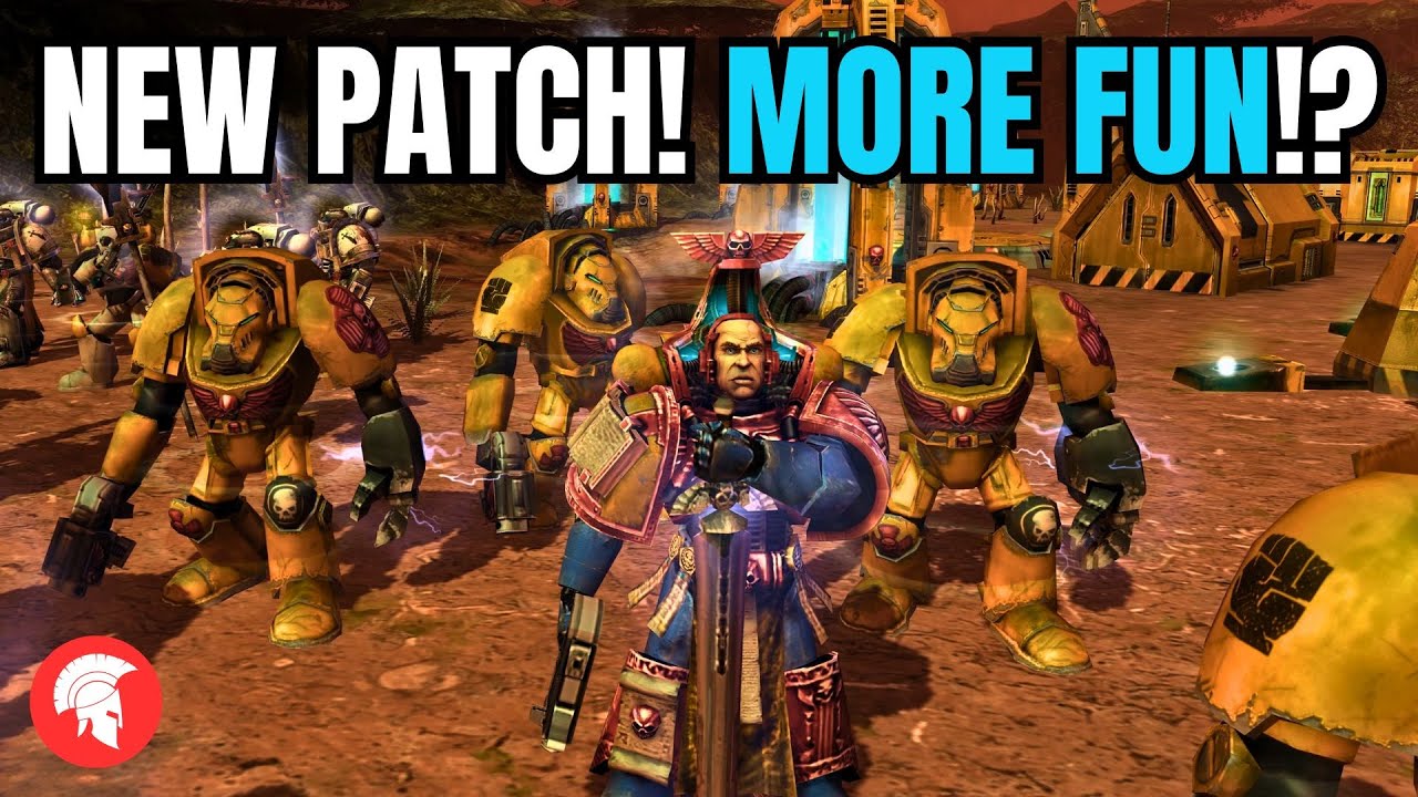 NEW PATCH! (2.3.1) NEW FUN! - Space Marines - 4vs4 - Warhammer 40,000 Dawn of War – DE