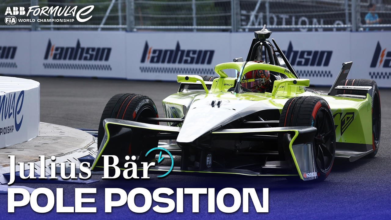 Jake Dennis | Julius B&auml;r Pole Position | 2026 Lianxin Sanya E-Prix Round 11