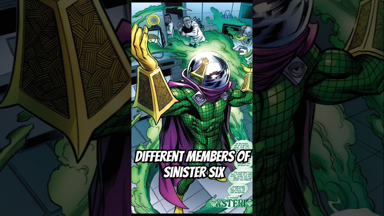 Members of sinister six || #spiderman #sinistersix #kraventhehunter #marvel #comics #villains