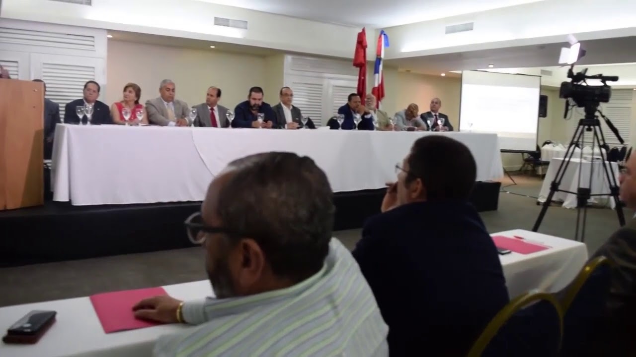 Intervenci&oacute;n Presidente de ODCA Juan Carlos Latorre Reuni&oacute;n Directorio Presidencial PRSC