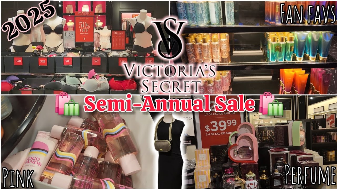 🎉🛍 2025 Victoria Secret Semi-annual Sale!! #New #shopping #walkthrough #review #fragrance #today