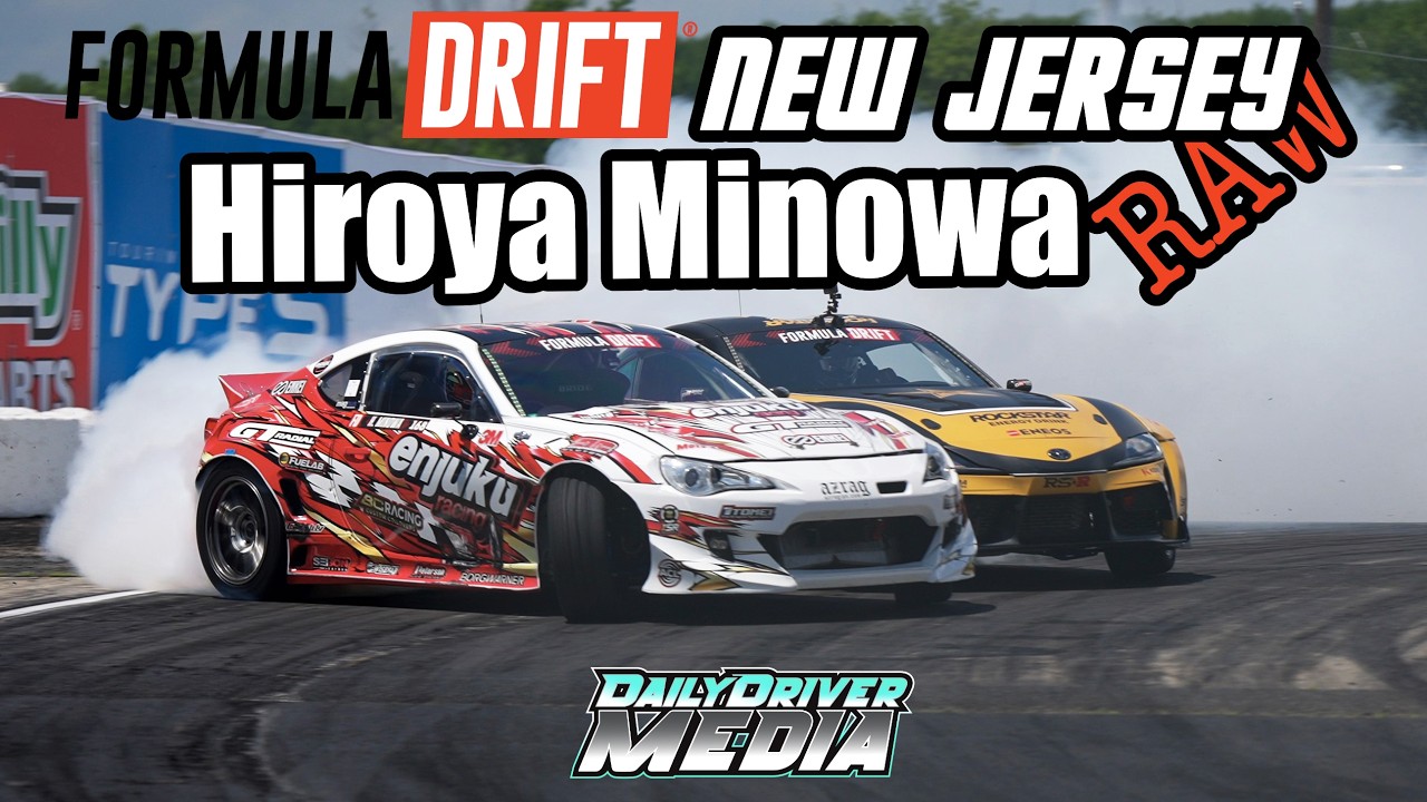 Hiroya Minowa - New Jersey 2025 4K - Formula Drift RAW