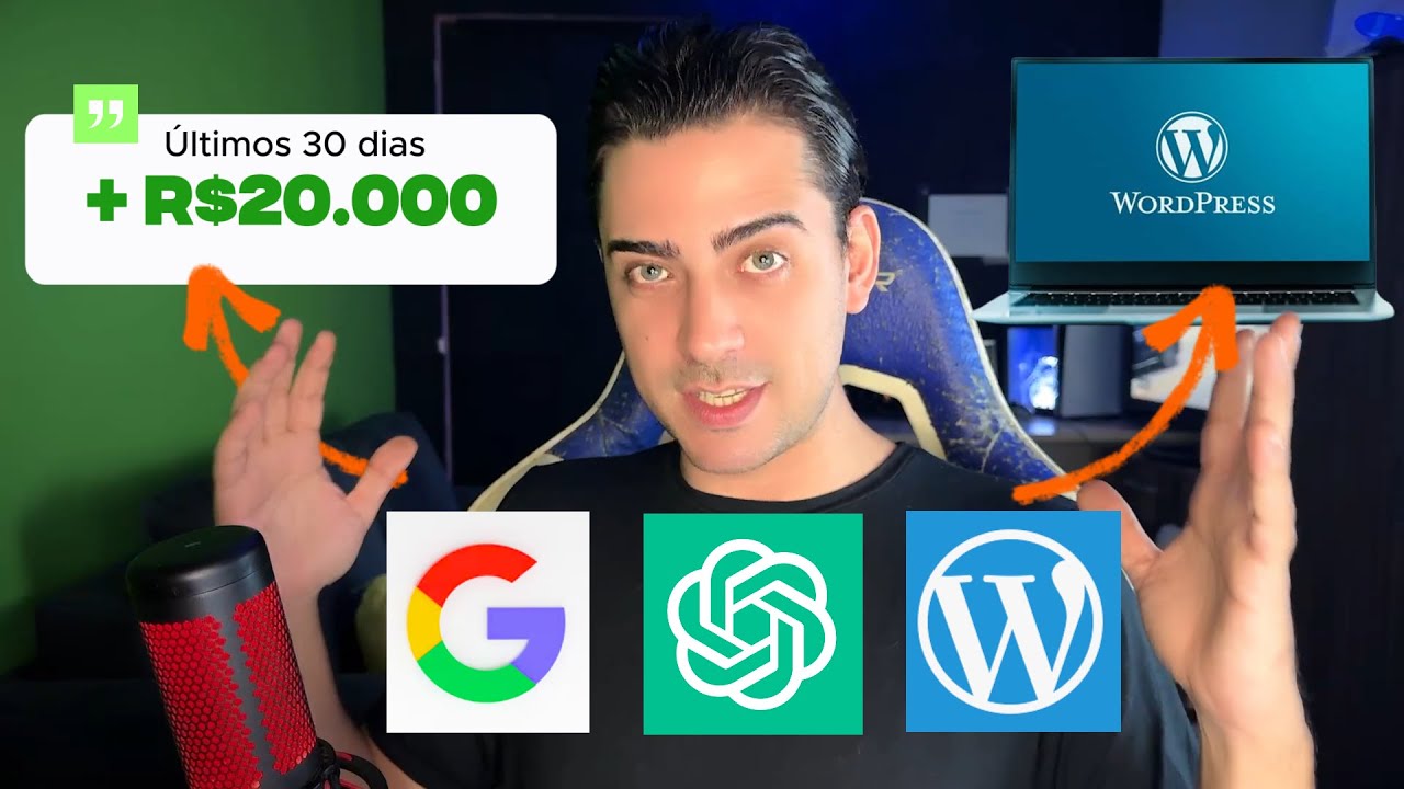 SEO: COMO MINHA IA de AUTOBLOGGING GERA DINHEIRO no AUTOMÁTICO