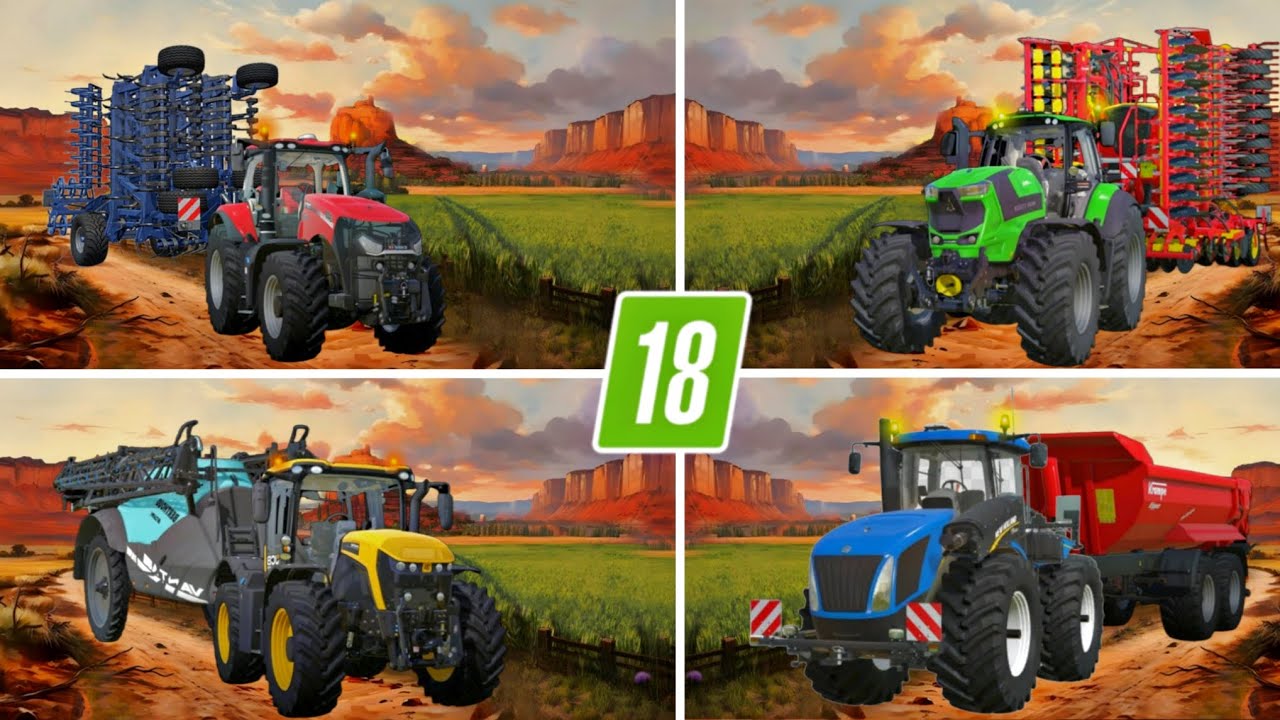 Fs 18 Cultivation Vs Sowing Vs Fertilization ! Farming Simulator 18 Gameplay | Fs18 Timelapse #fs18