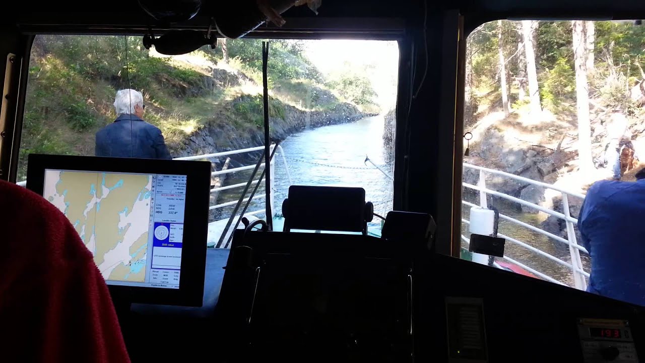 Båtresa med M/S Tuva i Dragets kanal 140824