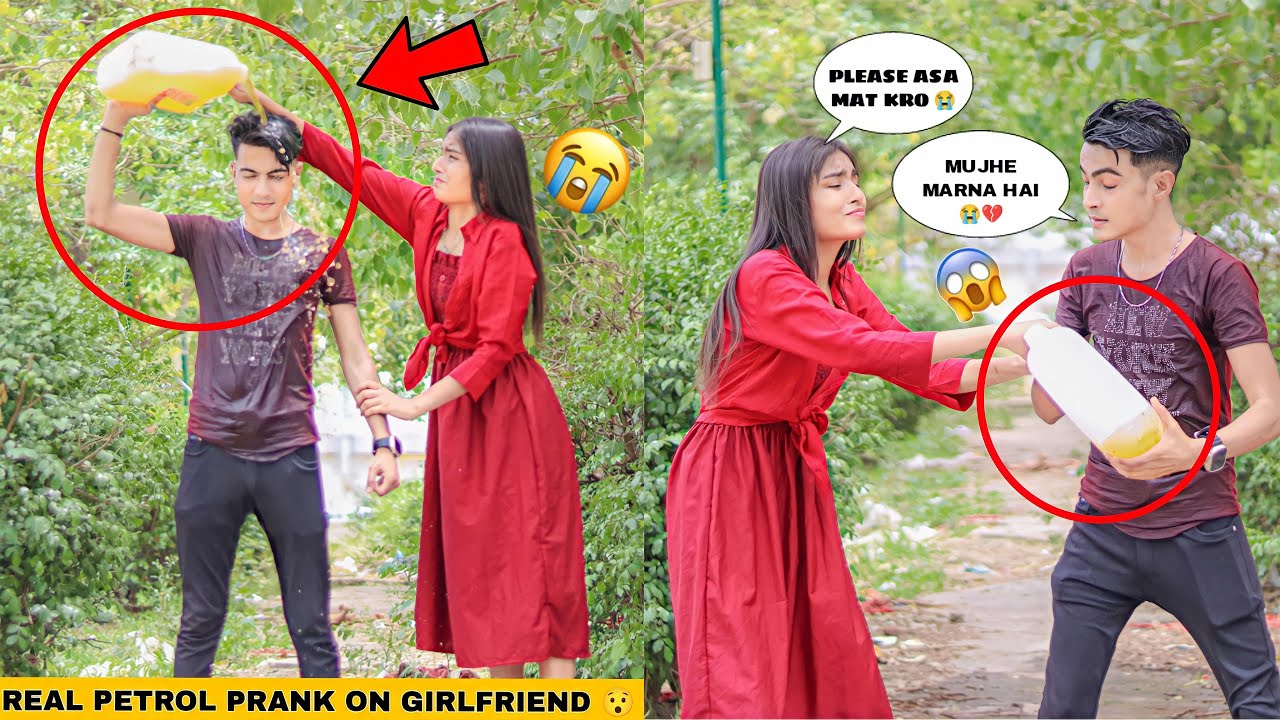 Real Petrol ⛽️ Prank On Rishu | Gone Wrong 😱 | Justin Romio