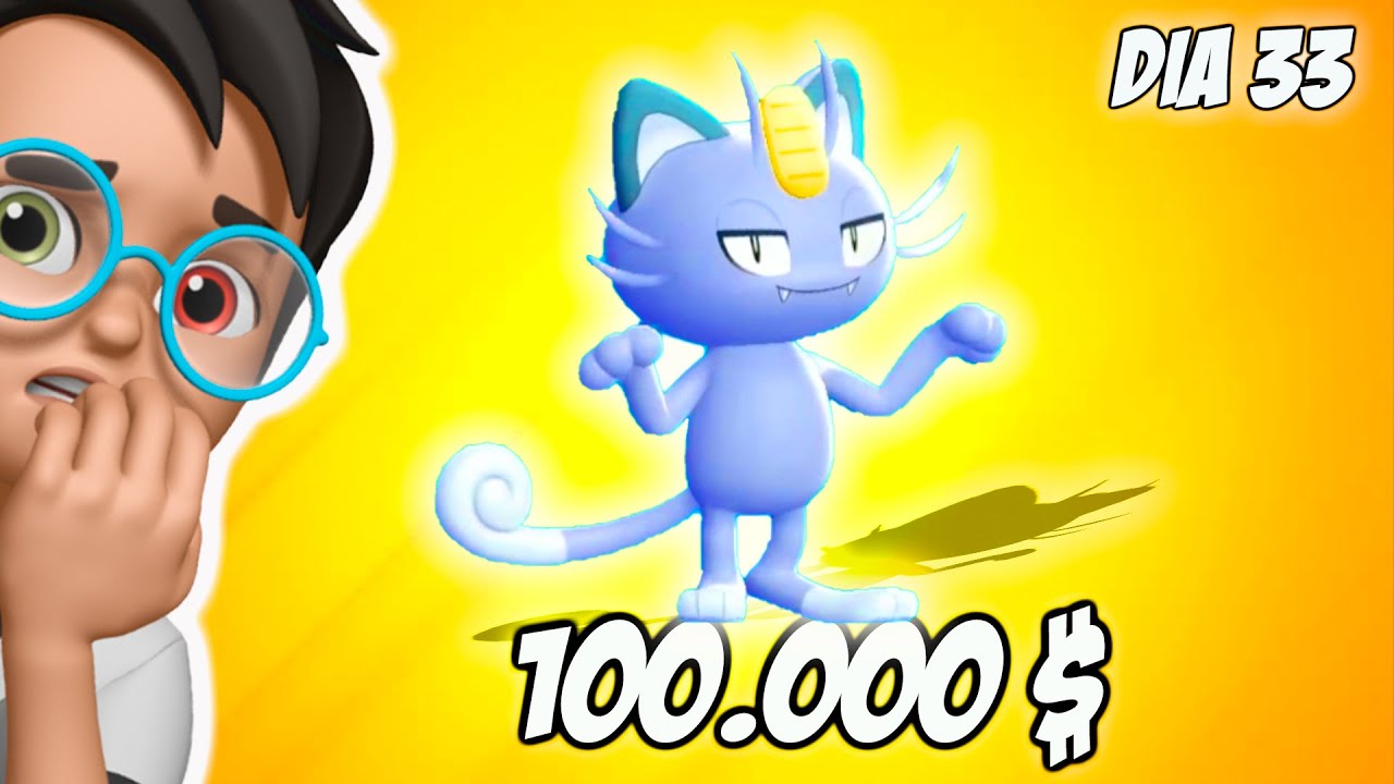 🏆 100.000$ COMPETICIÓN Pokémon VS Hermano TEKENDO !!   DIA 33