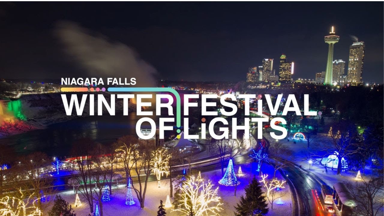 2024-2025 Zimowy Festiwal Świateł Wodospadu Niagara