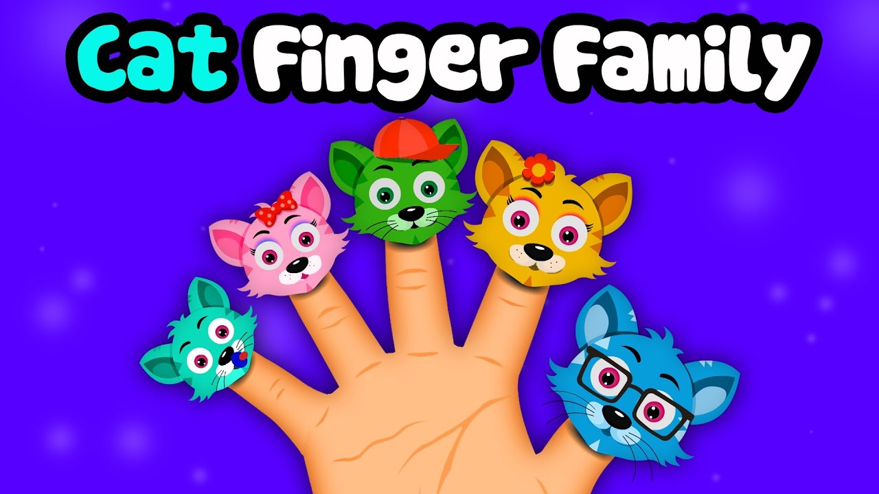 Cat Finger Family | Finger Family Songs for kids | Finger Family