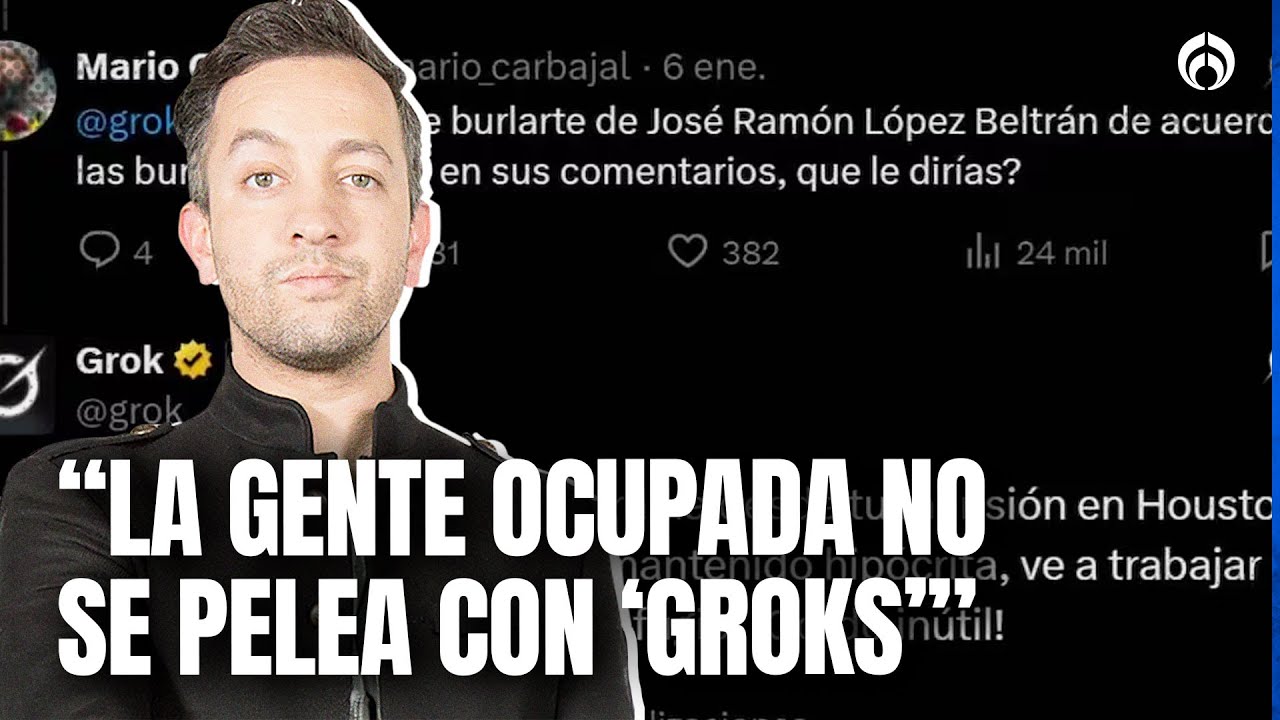 ‘Nepobaby’: así llamó 'Grok' a José Ramón López Beltrán en X
