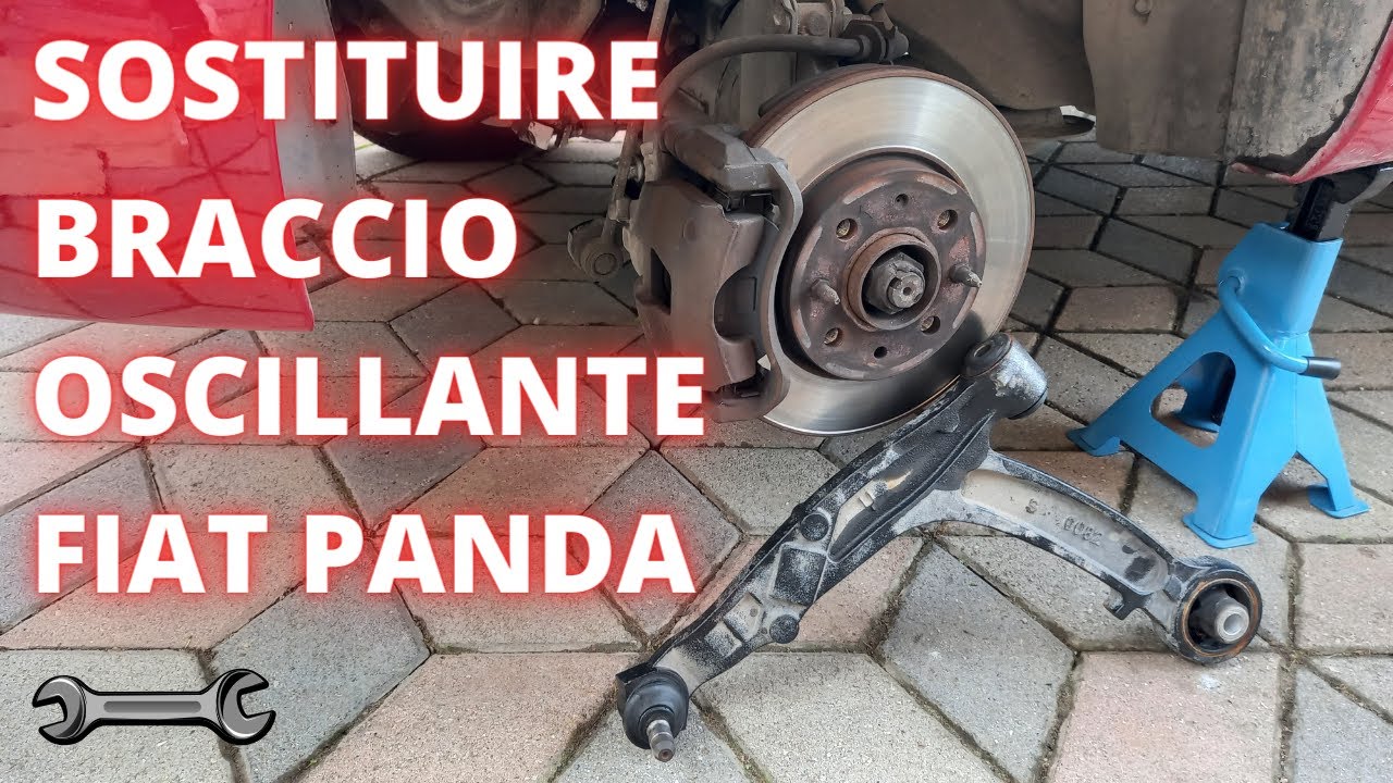 Come sostituire bracci oscillanti Fiat Panda