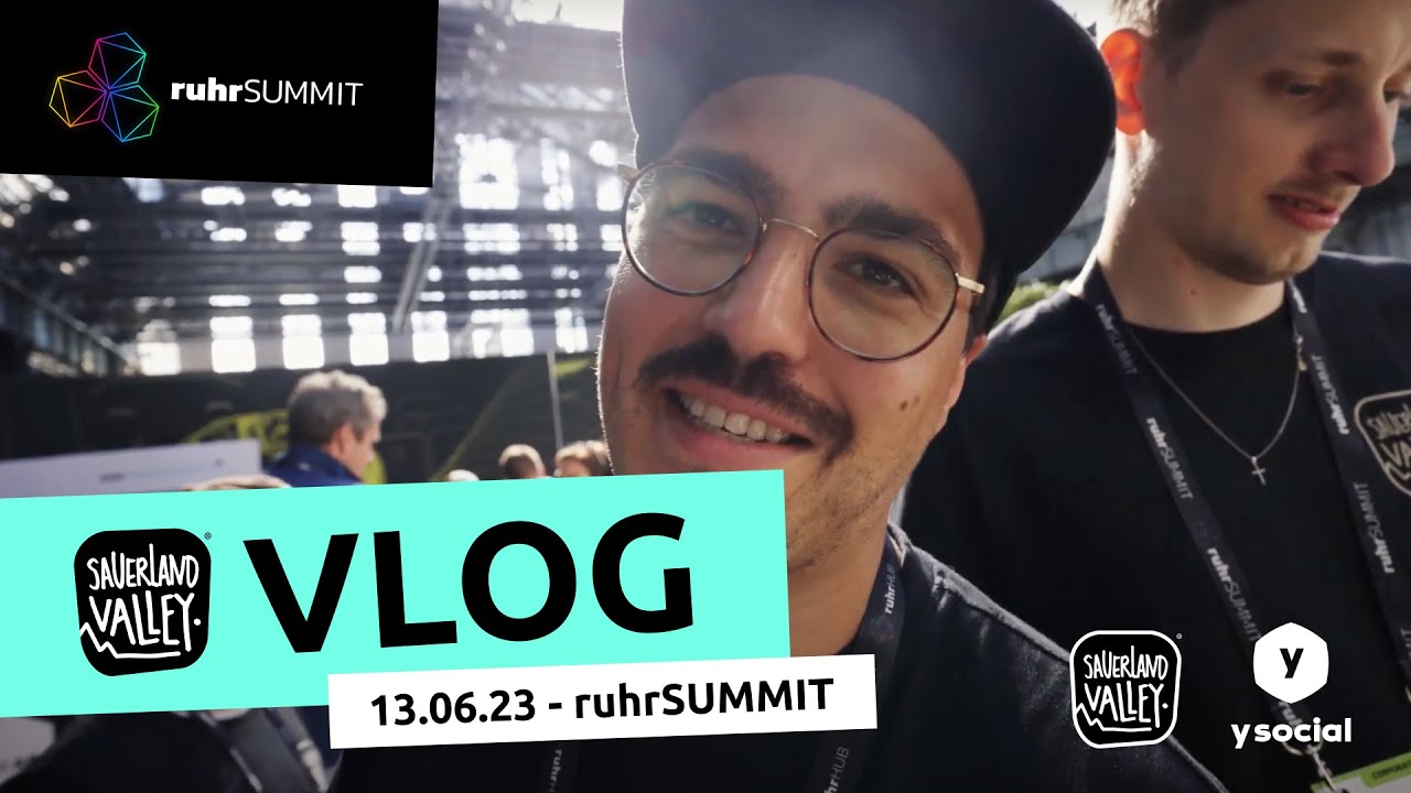 Team Sauerland Valley x ruhrSUMMIT 2023 in Bochum (VLOG) 🎙