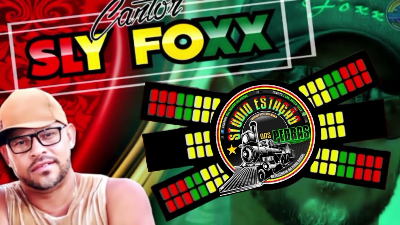 CD SÓ SLY FOXX REGGAE  VOLUME 2 DO STUDIO ESTAÇÃO DAS PEDRAS