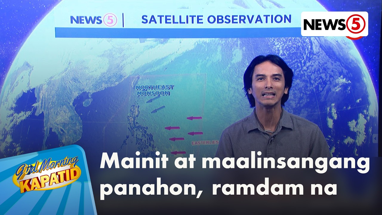 Malaking bahagi ng bansa, nakararanas ng mainit na panahon bunsod ng easterlies
