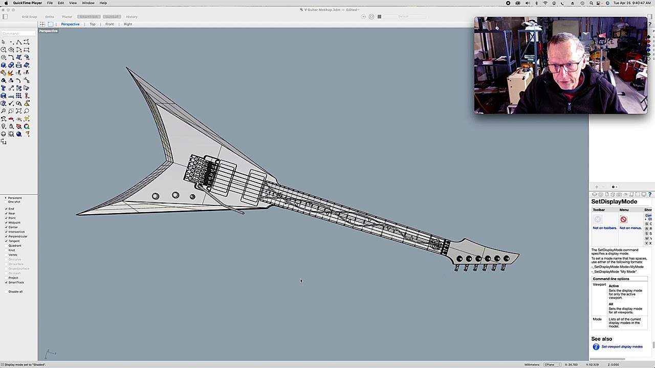 Making A V-Shaped Guitar Part 1 The Plan