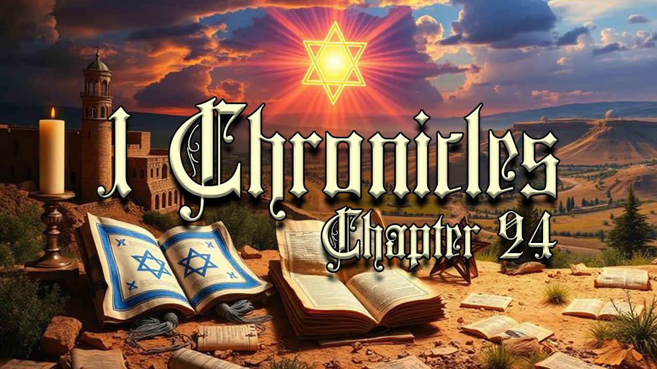 I CHRONICLES – Chapter 24 – KJV – Audio & Text with Headings