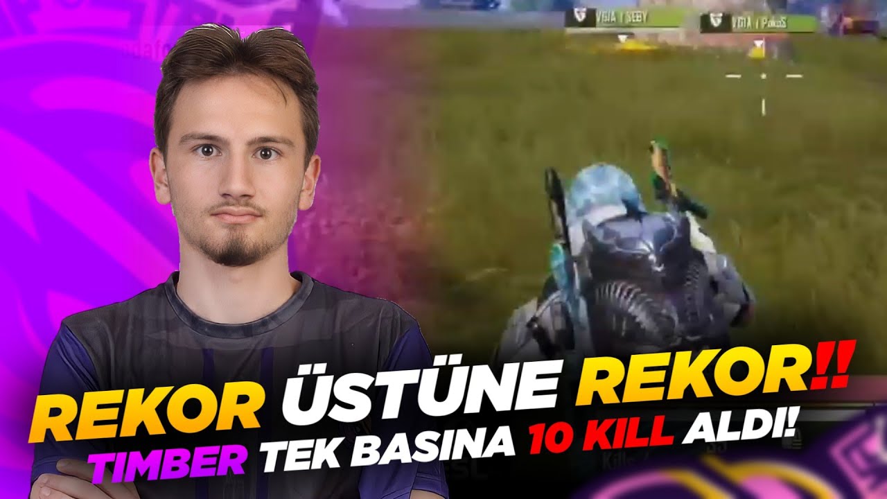 REKOR ÜSTÜNE REKOR !! KENDİ REKORUMUZU KIRDIK TİMBER TEK BAŞINA 10 KİLL ALDI 😱 | S2G ESPOR | #S2GWİN