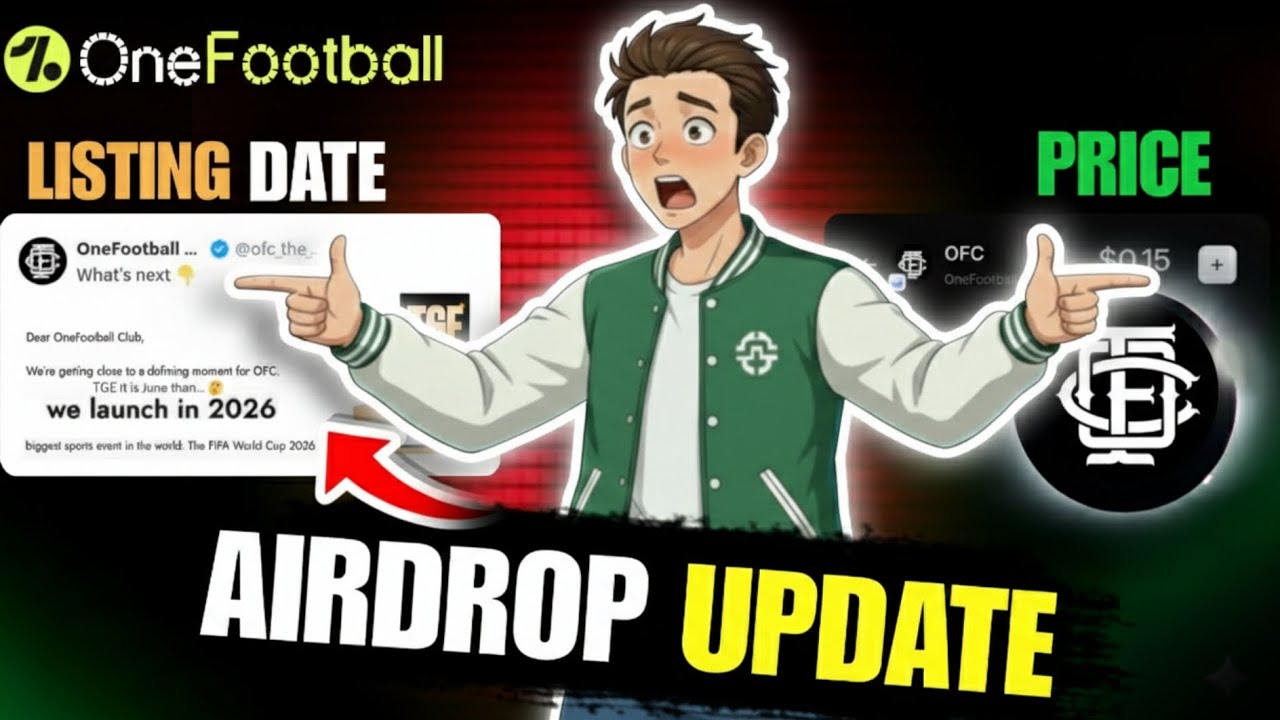 Onefootball Airdrop Update | OneFootball Club Airdrop Listing Date | Onefootball Airdrop Price 